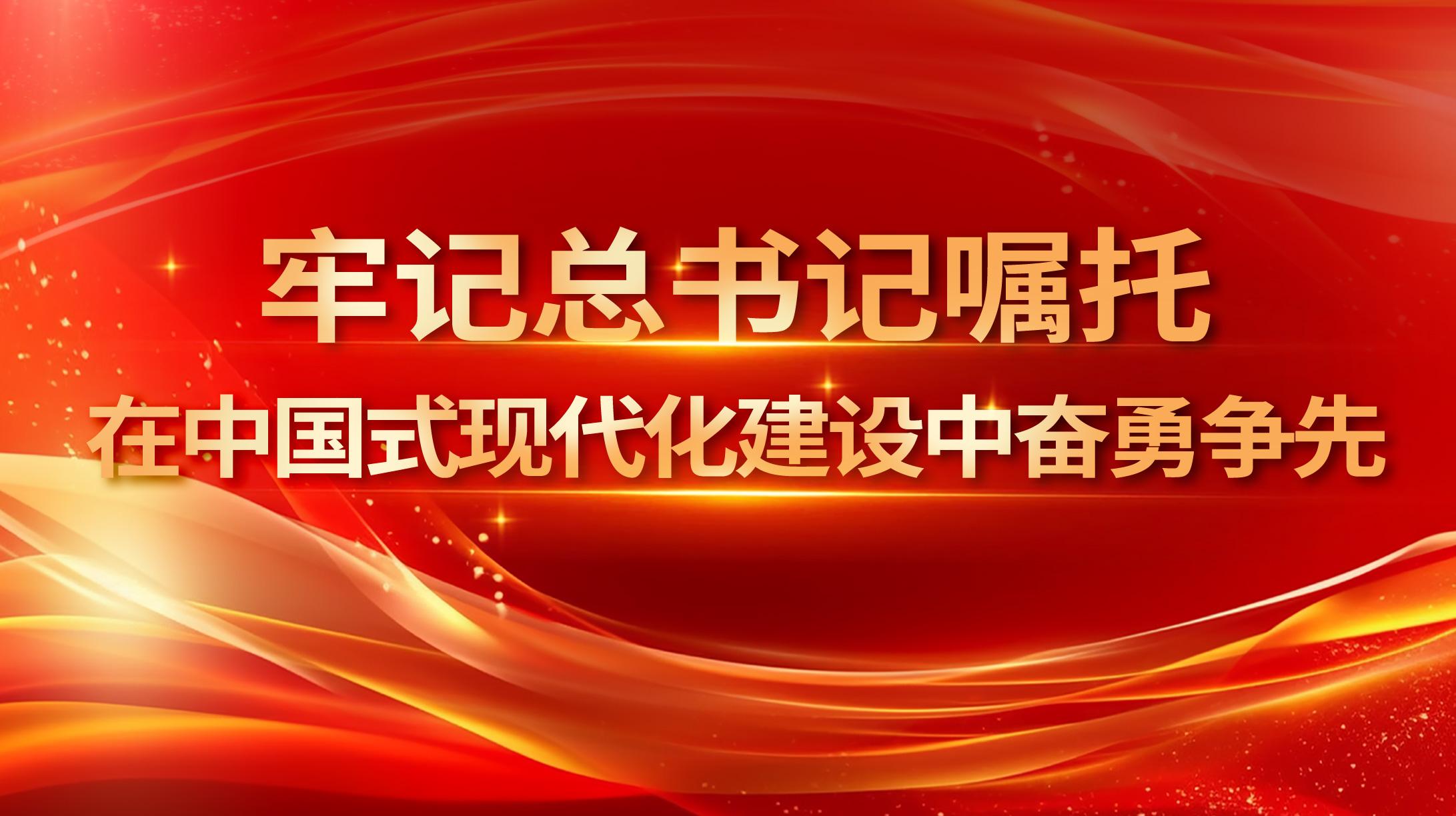 牢記總書記囑托 在中國式現(xiàn)代化建設(shè)中奮勇爭(zhēng)先
