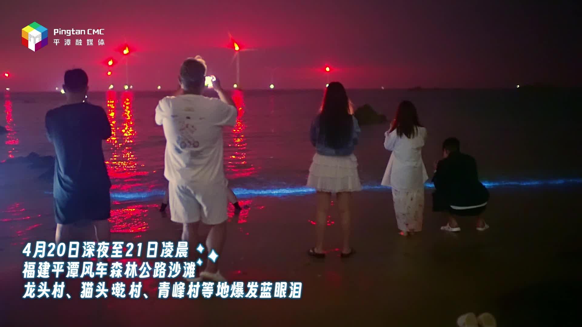 福建平潭開(kāi)啟浪漫模式，多地爆發(fā)藍(lán)眼淚！